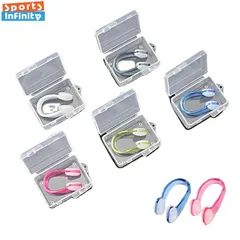 Swimming nose clip professional waterproof and anti slip silicone diving nose plug Nose Protection Swimming Diving accessories