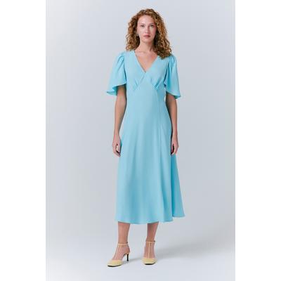 Ghost Sadie Crepe Midi Dress