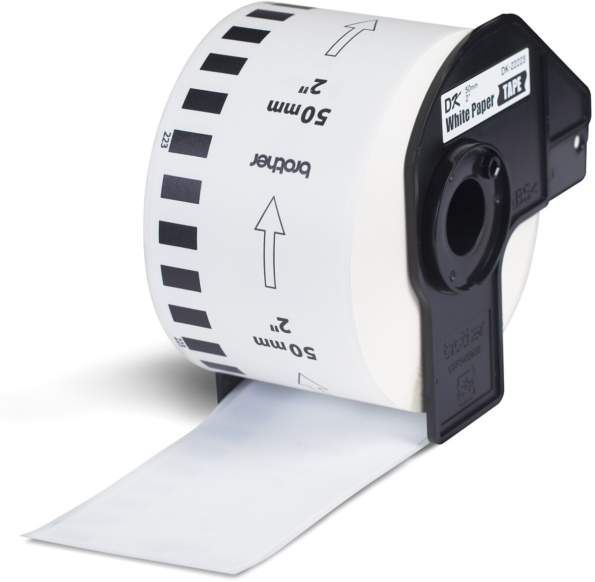 Brother Endlosetiketten 50mm x 30,48m weiß Packung mit 3 Stück Image