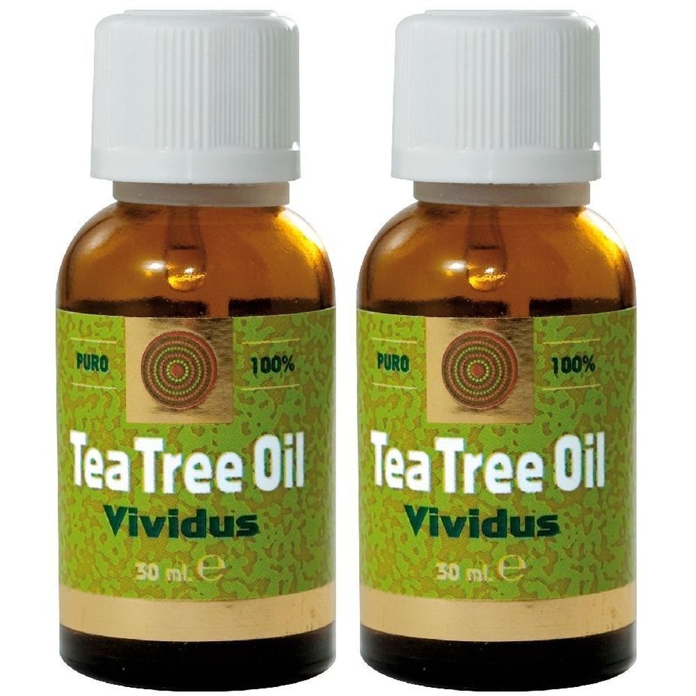 VIVIDUS Tea Tree Oil 2x30 ml Olio essenziale
