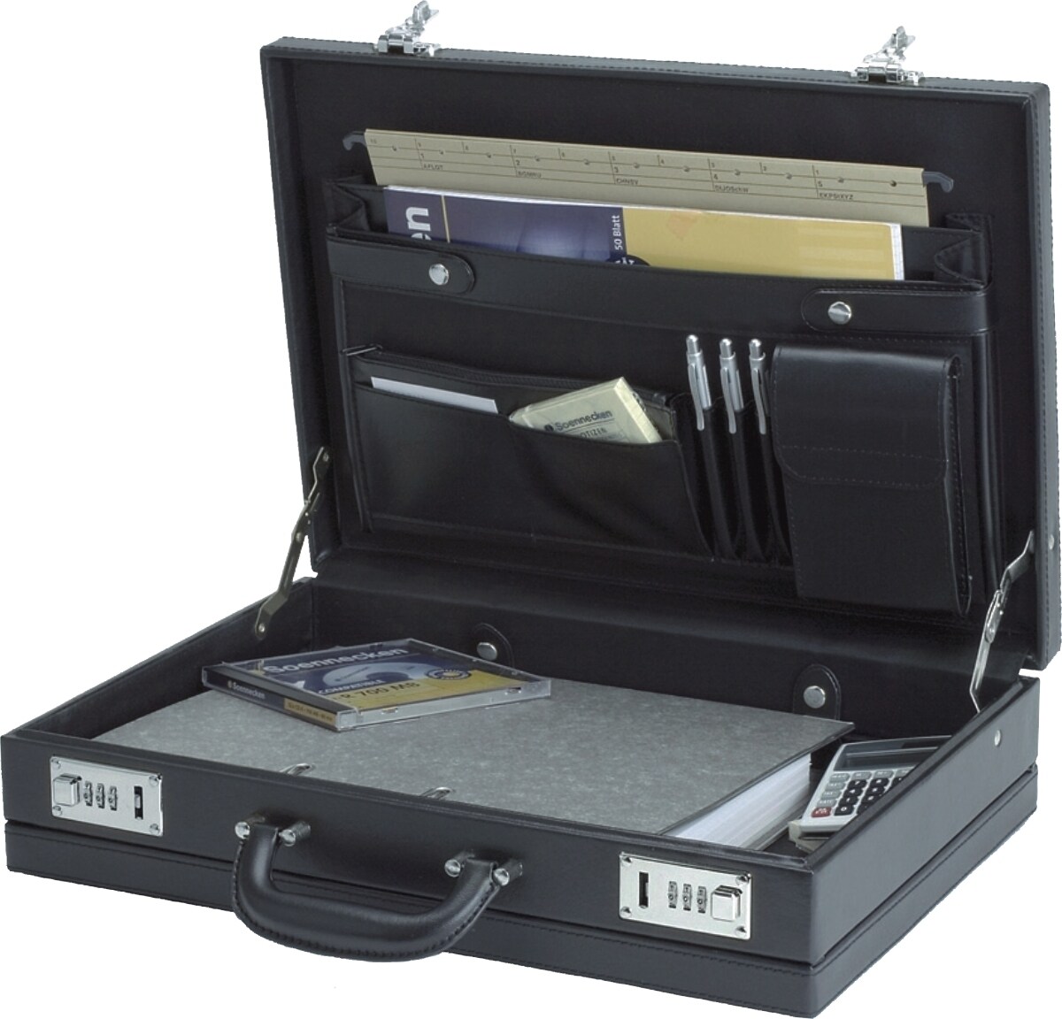 Alassio Attachekoffer Ponte schwarz Packung mit 5 Stück Image