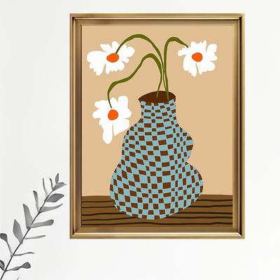 TEMU Decor 1pc Canvas Art Print, Cloth , Painting For , , , Bedroom, Unique Image