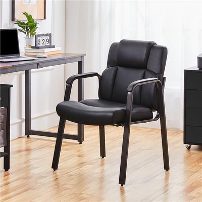TEMU Costoffs Office Chair Set Kitchen Chairs With Armrests, Padded Chair, Leather For Dining Room, Bedroom, Living Room Image