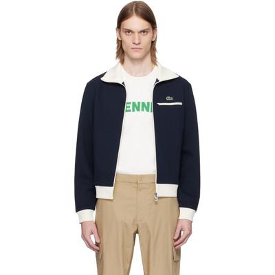 Regular Fit Zip-Up Paris Sweatshirt - Blue - Lacoste Sweats