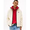 Plüschjacke TOMMY JEANS "TJM REG BADGE TEDDY ZIP TRU EXT", Herren, Gr. M, beige (desert sand dune), Sweatware, Obermaterial: 100% Polyester, unifarben, casual, regular fit normal, Rundhals, Langarm eingesetzt mit Gummizug, Jacken, mit Logopatch,...