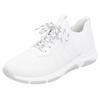 Slip-On Sneaker REMONTE, Damen, Gr. 41, weiß, Textil, Lederimitat, unifarben, sportlich, Schuhe, Freizeitschuh, Halbschuh, Slipper, Schlupfschuh mit Anziehlaschen