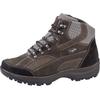 Schnürboots WALDLÄUFER "HOLLY", Damen, Gr. 6,5, braun (braun, schwarz), Nubukleder, Textil, kontrastfarbene Details, casual, Schuhe, Wanderschuh, Trekkingschuh, Outdoorsandale in Komfortweite H