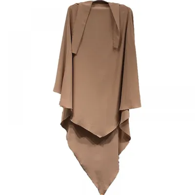 Eid Muslimischer langer Khimar-Turban für Frauen, Ramadan-Wickel, Overhead-Hijab, Gebet, Abaya, Image
