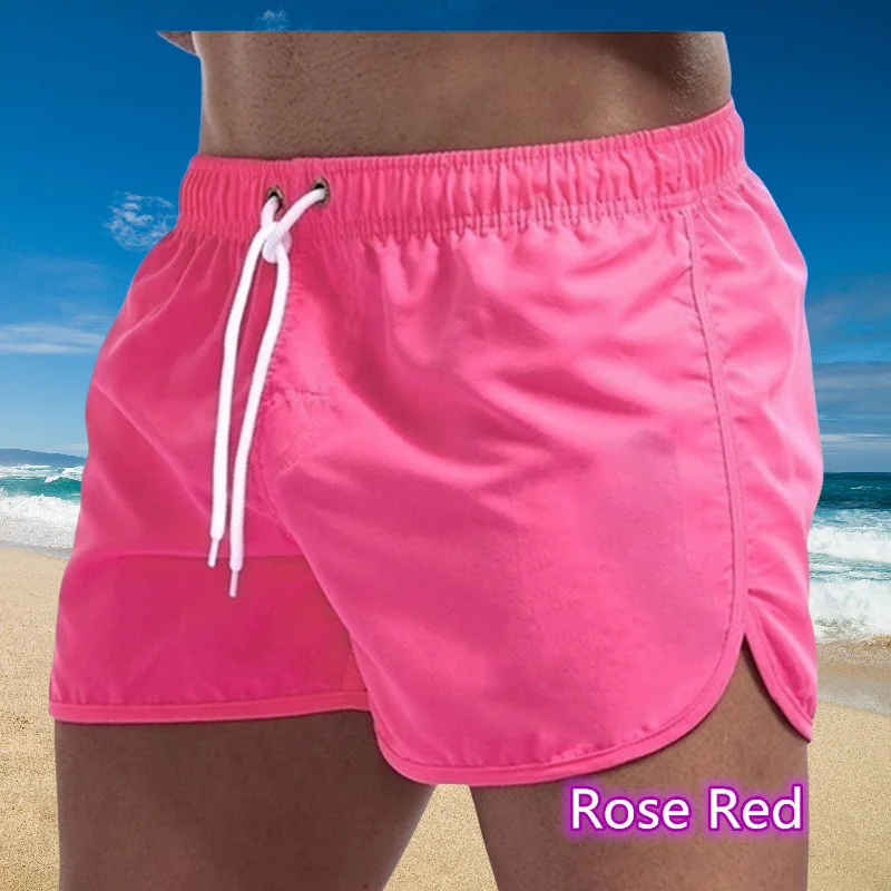 2025 neue Sommer männer Bademode Shorts Marke Bademode Sexy Badehose Männer Badeanzug Niedrige Taille Atmungs Strand Tragen Surf Image