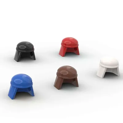 MOC 10PCS 57900 Hut Bausteine Kit Star Warrior 18959 Imperial Fahrer Helm Ziegel Partikel Spielzeug Kinder Geburtstag Geschenke Image