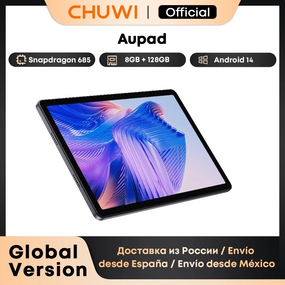 CHUWI AuPad Tablet 10,95 Zoll 1200*1920 FHD Display Snapdragon 685 Octa-Core 8 GB DDR4 128 GB ROM 4G LTE GPS Android 14 Tablets PC Image