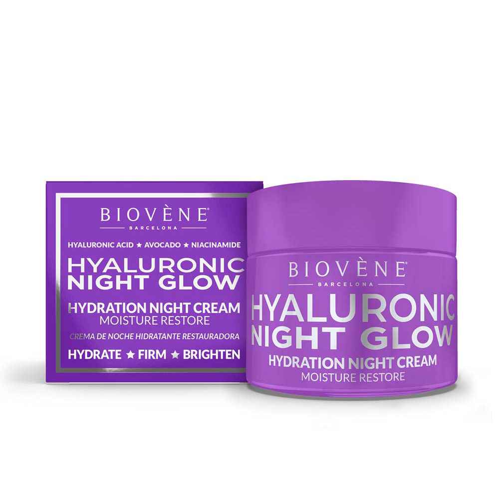 Hyaluronic Night Glow Hydration Night Cream Moisture Restore 50 ml Image