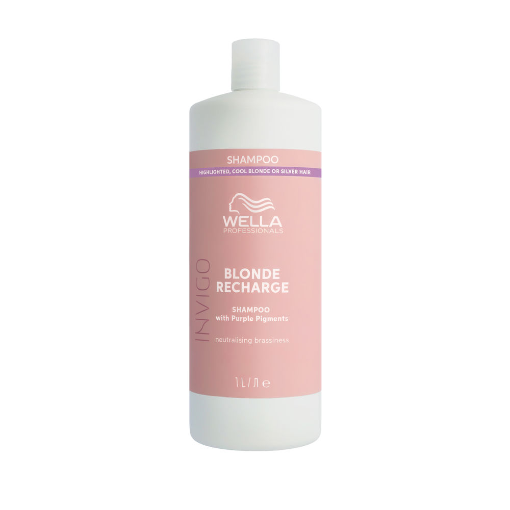 Invigo Blonde Recharge Shampoo Blondes Haar 1000 ml Image