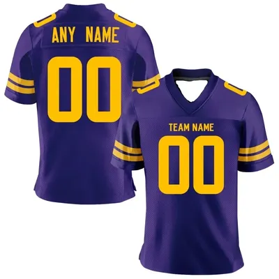 Customized American Football Jerseys with Personalized Printed Numbers for Boys and Girls, Quick