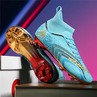 Men TF/FG Football Shoes Society Cleats Professional Soccer Shoes Indoor Futsal Match Original