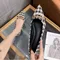 Office Pearl Chain percalle Flat scarpe da donna a punta scarpe da donna calzature da donna Flats