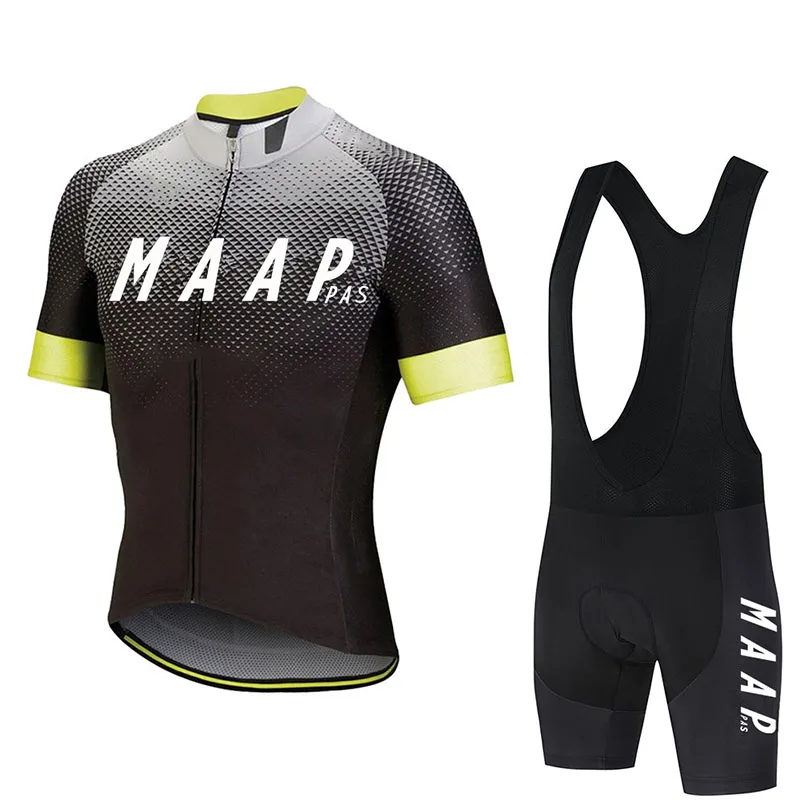 2025 MAAPPAS ensemble de vélo été hommes chemise de cyclisme bavoir de cyclisme vtt course de cyclisme vélo de route cyclisme sweat cyclisme haut