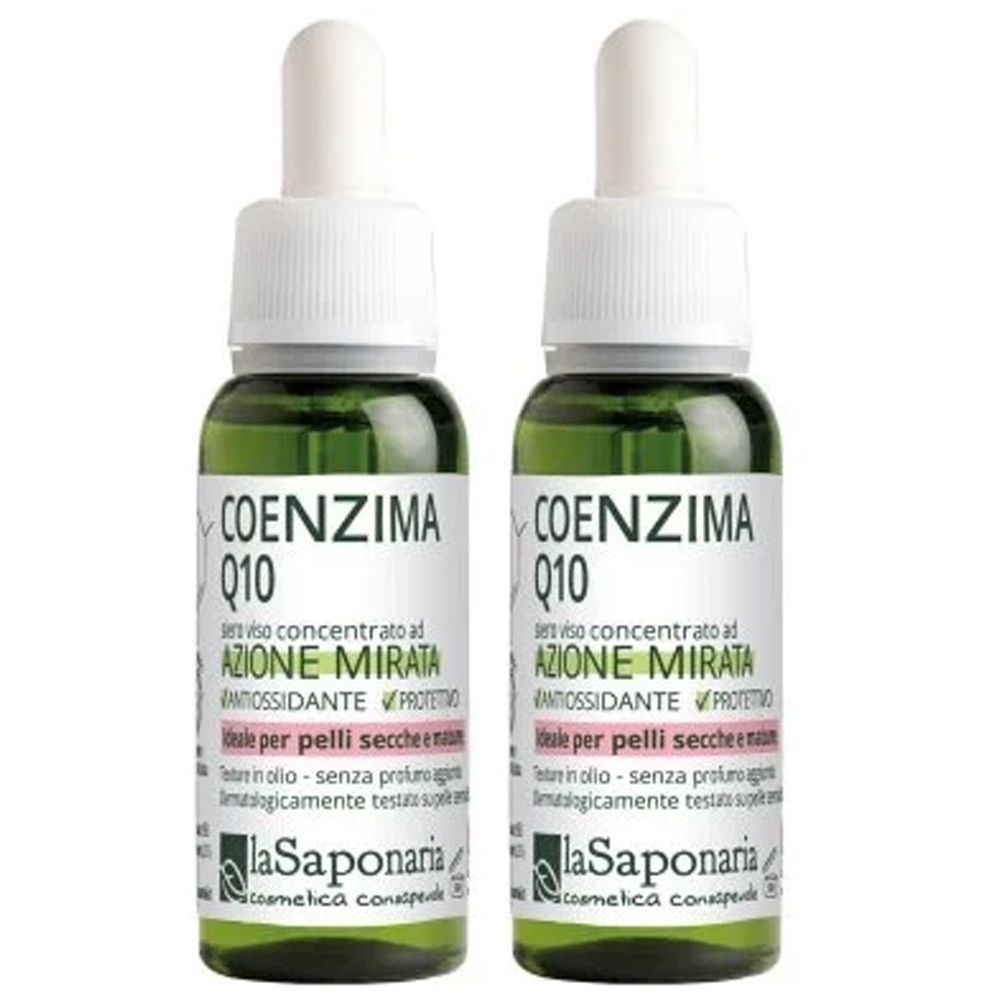 La Saponaria Coenzima Q10 2x30 ml Gocce