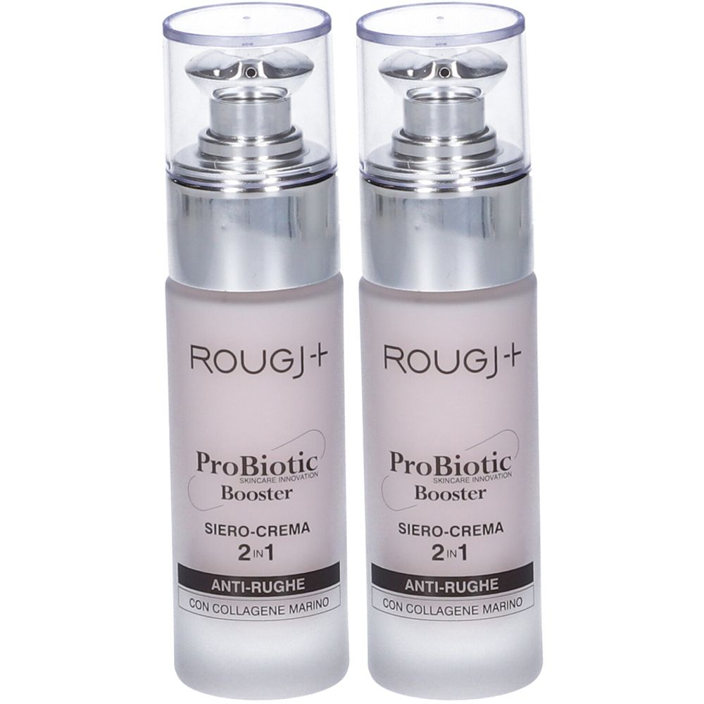 ROUGJ+ ProBiotic Booster Siero-Crema 2in1 con Collagene Marino 2x30 ml