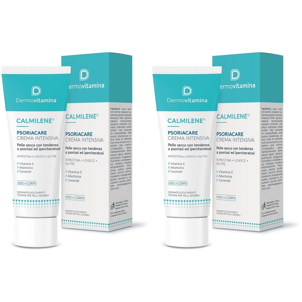 Dermovitamina Calmilene Psoriacare Crema 2x50 ml
