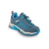 Outdoorschuh MEINDL "Meindl Wisper Junior GTX", Gr. 38, bunt (petrol, orange), Veloursleder, Mesh, unifarben, Basic, Schuhe, GORE-TEX – Winddicht, wasserdicht und atmungsaktiv