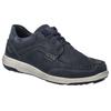 Sneaker JOSEF SEIBEL "Enrico 25", Herren, Gr. 41, blau (indigo, kombi), Leder, casual, Schuhe, Schnürschuh, Komfortschuh, Freizeitschuh mit Wechselfußbett