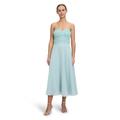 Abendkleid VERA MONT "Vera Mont Abendkleid mit Cut-Outs", Damen, Gr. 34, Normalgrößen, summer mint, Obermaterial: 100% Polyester. Besatz: 100% Polyamid. Futter: 100% Polyester., feminin, figurbetont lang, Kleider, Strass