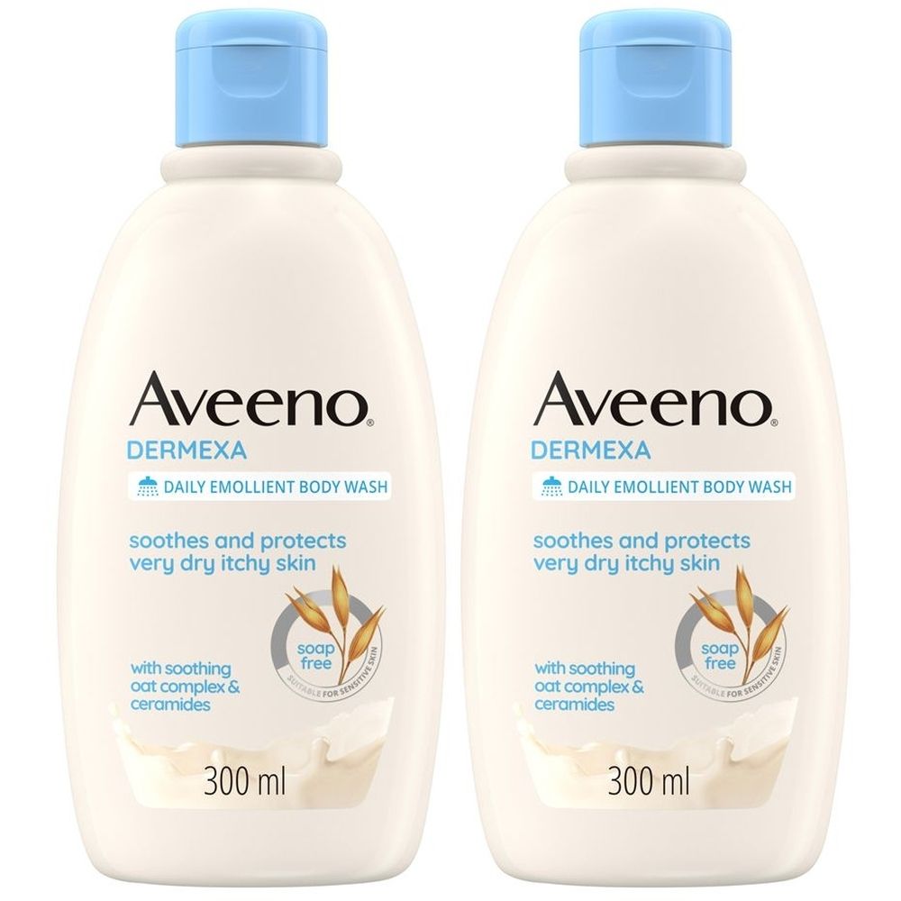 Aveeno Dermexa Bagnodoccia Lenitivo per Pelle Secca e con Prurito, ada
