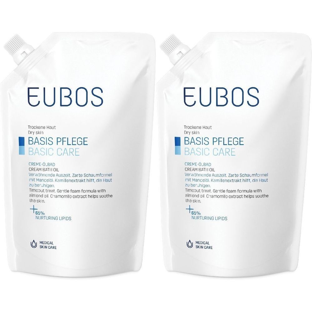 EUBOS Olio Da Bagno 2x400 ml