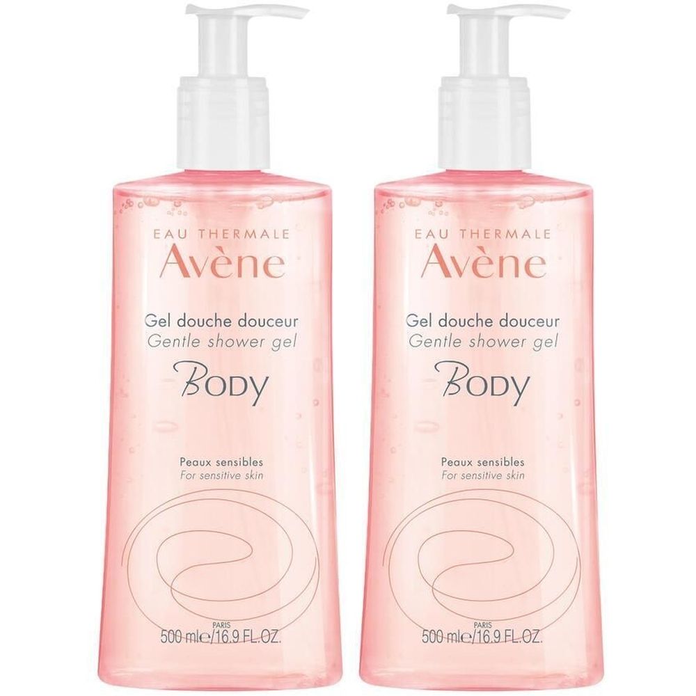 Eau Thermale Avène Body Gel doccia delicato 500ml - Pelle sensibile 2x