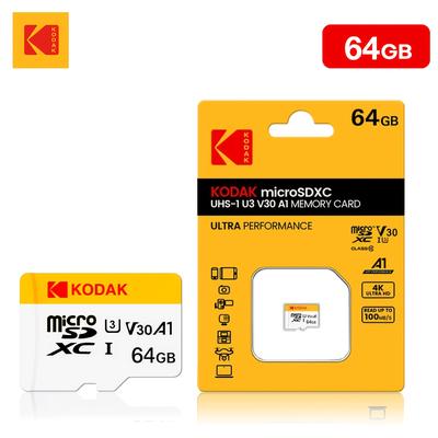 TEMU Kodak Micro Tf Card 32gb 64gb 128gb 256gb Memory Card 10 U3 4k Hd Card Tf Flash Memorycard Image