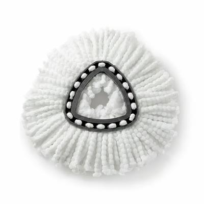 TEMU 1pc Vileda Spin Mop Replacement Heads - Efficient Microfiber Cleaning Pads For Hard Floors - No Batteries Needed, & Machine Washable For Living Rooms And More Image