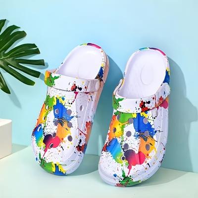 TEMU Women's Summer Outfits, Seasonal Footwear, Breathable And Trendy Sandals, Unisex Slip-on Garden Clogs. Image