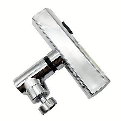 TEMU 1pc Multifunctional Faucet Aerator Adapter - 3 Water (stream/spray/rain), Us/eu Thread Standard, Water-saving Nozzle, Single Hole Installation For Kitchen Sink & Bathroom Basin Taps, Drinking Image