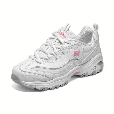 TEMU Women's Skechers Summer Panda Thick-soled Dad Shoes Breathable Height-increasing Retro Fashion Casual Sneakers 149791 Image