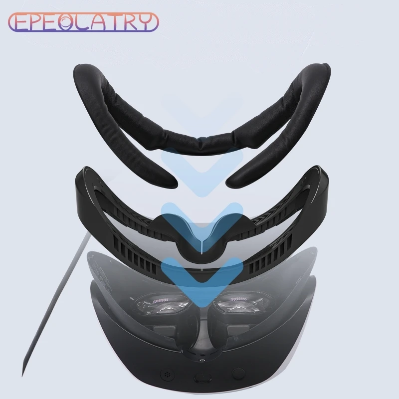 Face Pad for PS VR2 Facial Interface Bracket Mask for Playstation VR2 Headset Face Cover for Sony PSVR2 VR Accessories