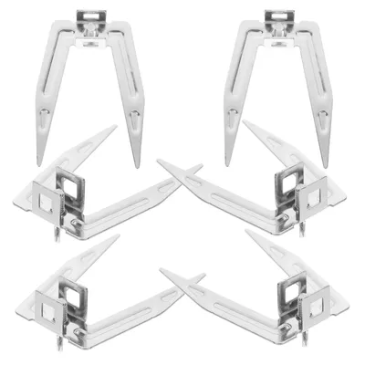 6 Sets Rotating Chicken Forks Durable Bbq Meat Fork Home Grilled Forks Kitchen Supplies Turkey Fork Grill Rack Roast Tools Oven