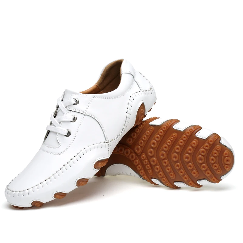 Echtes golf schuhe männer tragen-resistant herren sport schuhe atmungsaktive schuhe golf schuhe große größe 47