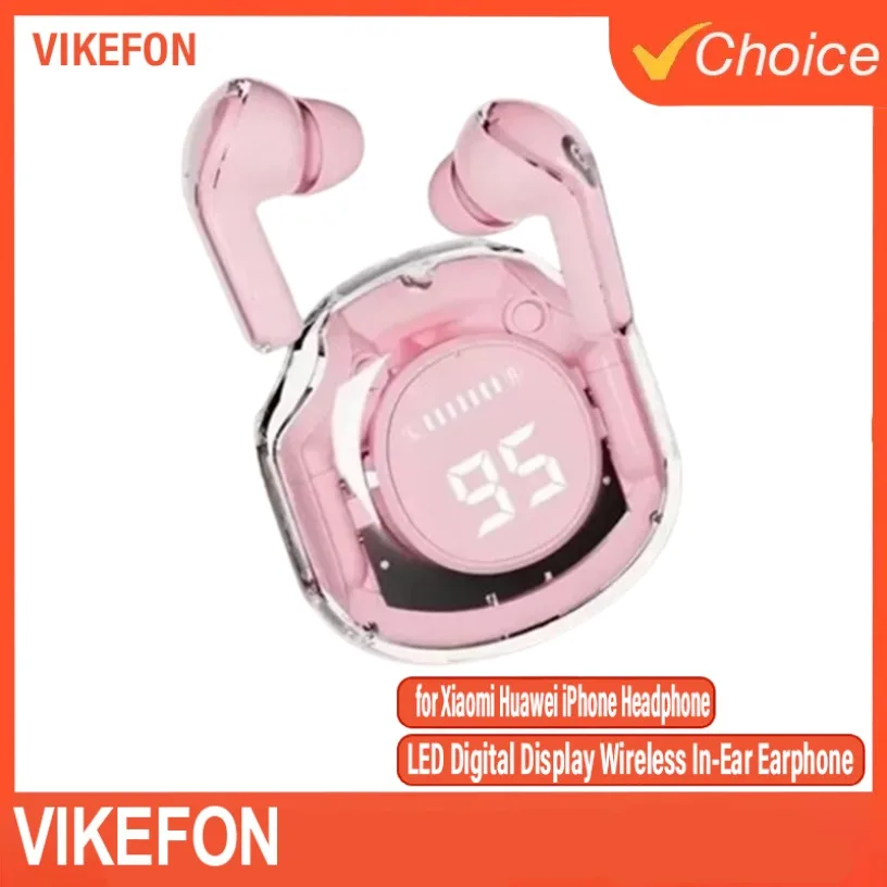 T8 Tws Bluetooth-Ohrhörer mit LED-Digitalanzeige Hifi Enc Bt 5.3 Drahtloser In-Ear-Kopfhörer für Xiaomi Huawei iPhone-Kopfhörer Image