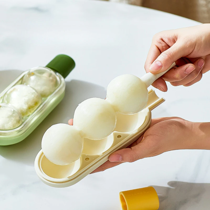 Tomaten auf Stäbchen, Eiscreme-Form, Strohhalm, zwei in einem, Silikagel-Eiswürfel, ergänzendes DIY Image