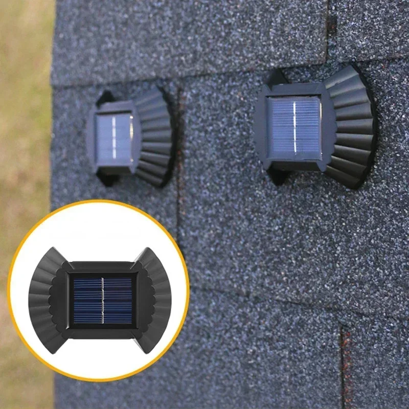 Im freien LED Solar Lampe Im Freien Garten Wasserdichte Solar Licht Für Zaun Beleuchtung Wand Hof Dekor Solar Power Wand Licht ﻿