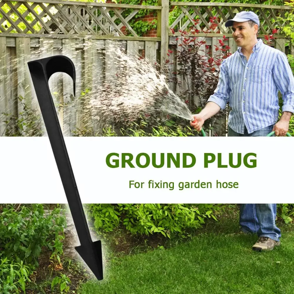 50 Stück 16/20 mm Schlauchanker, feste Pfähle, Gartengeräte für PE-Schläuche, Halter, Rohr für Rasen, Gewächshaus, Zelt, Blumentopf Image