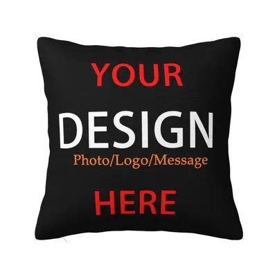 Benutzerdefinierte DIY Design Kissenbezug Dekoration 3D-Druck personalisieren Sie Ihr Foto Logo Image