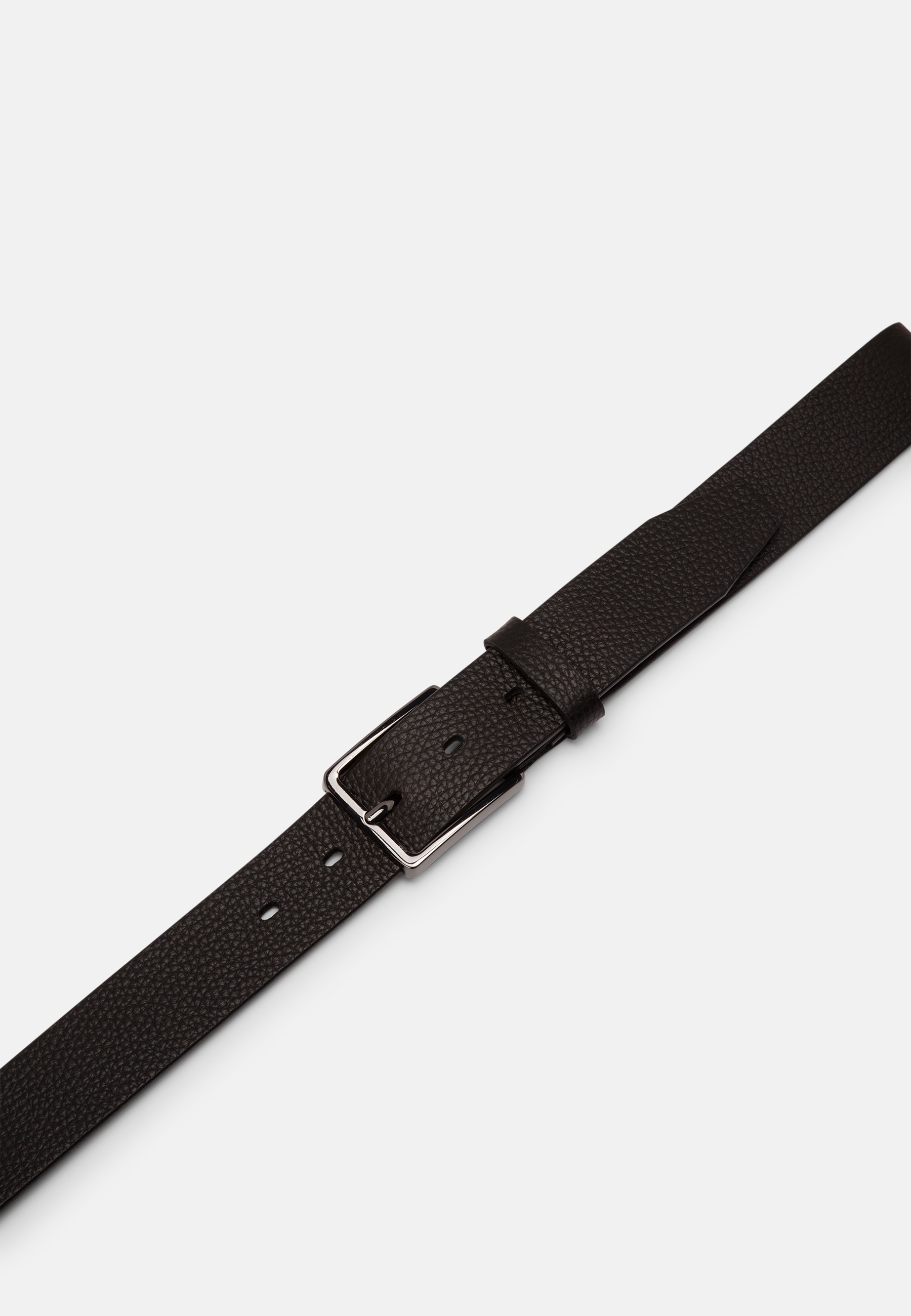 Ledergürtel BUGATTI "bugatti Herrengürtel 0200", Herren, Gr. 95, schwarz, Leder, Gürtel Ledergürtel