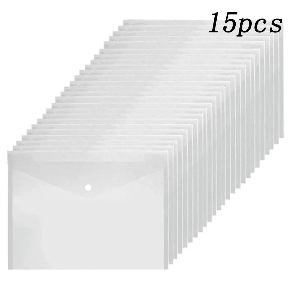 Brieftasche Umschlag Tasche A5/A4 Kunststoff Papier Lagerung Dokumententaschen Transparent Aktenhalter A5/A4 Aktentasche Image