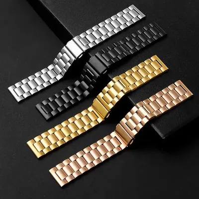 Edelstahlband für Samsung Galaxy Watch 6/5/4/Classic Metal Link Armband Amazfit GTS-GTR-4-3-mini-bip Image