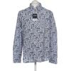 Desigual Herren Hemd, Gr. 54, blau, Baumwolle