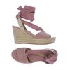 UGG Damen Sandale, Gr. 41, pink, Leder