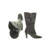 Paul Green Damen Stiefel, Gr. 4.5, schwarz, Leder
