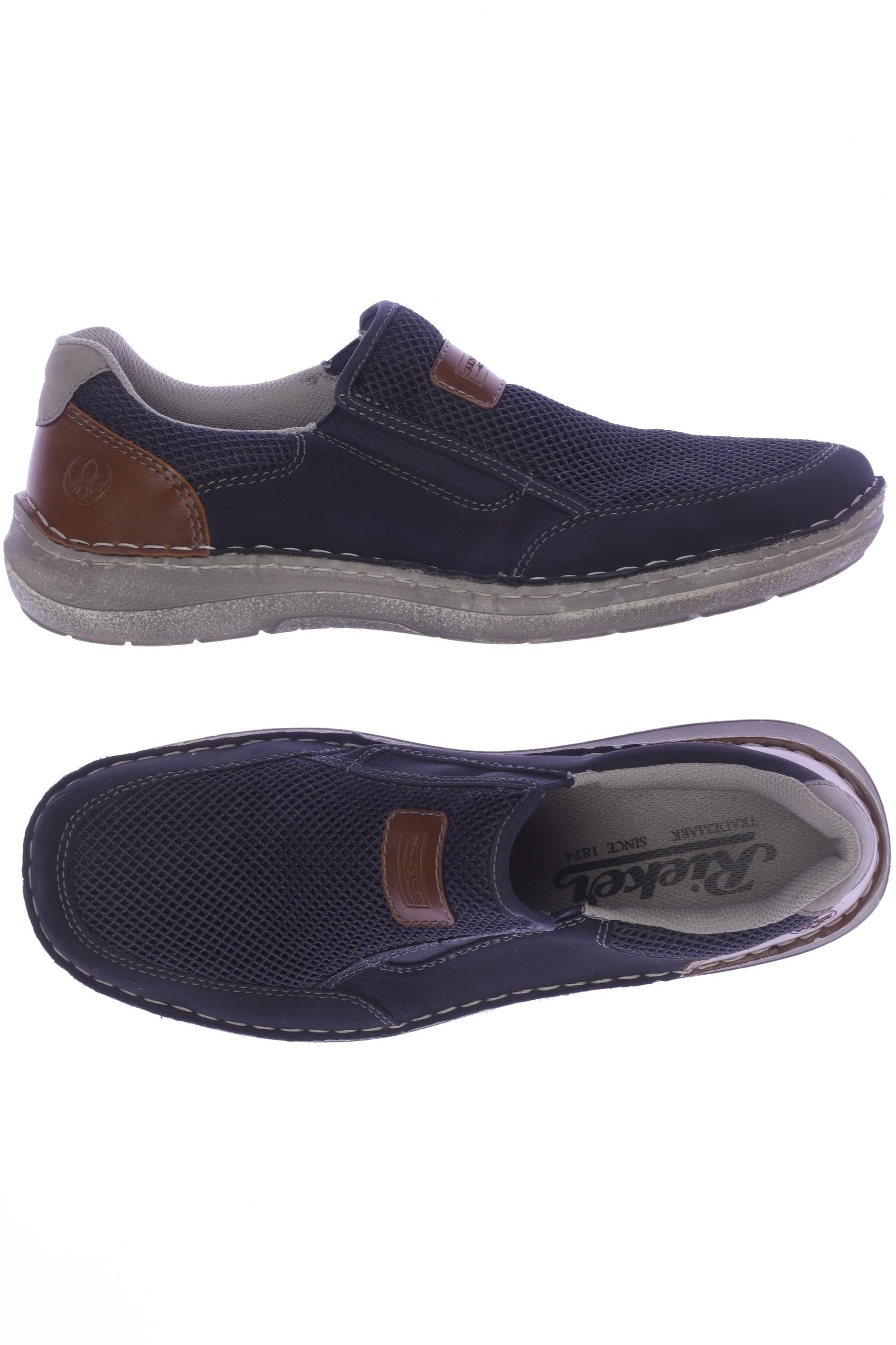 Rieker Herren Halbschuh, Gr. 44, marineblau, Kunstleder Image